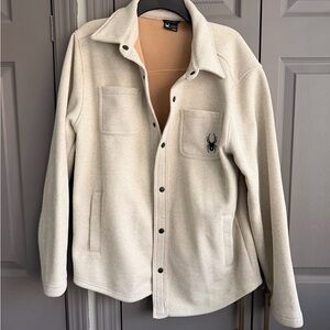 Spyder Cream and Tan Jacket
